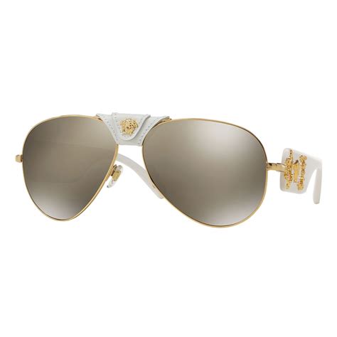 versace white baroque sunglasses|Versace white sunglasses for women.